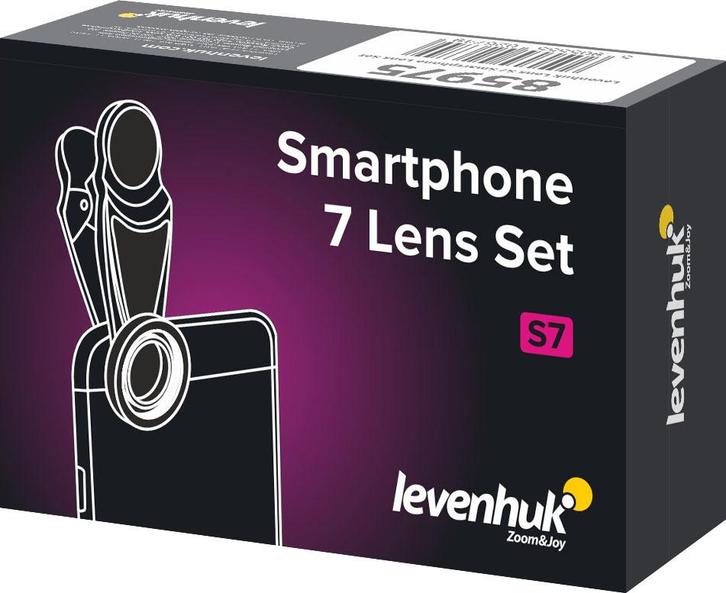 Levenhuk Smartphone S7 Lensset, Telecommunicatie, Mobiele telefoons | Toebehoren en Onderdelen, Telefoonhanger of Accessoire, Nieuw