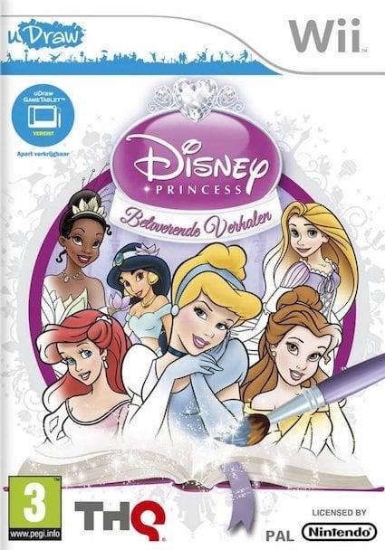 uDraw Disney Princess Betoverende Verhalen (Wii Games), Spelcomputers en Games, Games | Nintendo Wii, Zo goed als nieuw, Ophalen of Verzenden