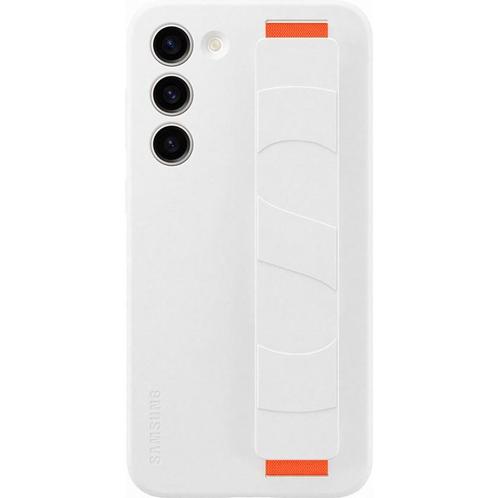 Samsung Silicone Grip Cover - Samsung Galaxy S23 Plus- Wit, Hobby en Vrije tijd, Overige Hobby en Vrije tijd, Zo goed als nieuw
