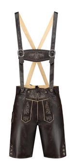 Trachtenhosen Herren faux leather antik, Hobby en Vrije tijd, Verzenden, Nieuw