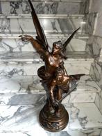 Vrai bronze B.D. Paris - Edouard Drouot (1859-1945) - Beeld,, Antiek en Kunst