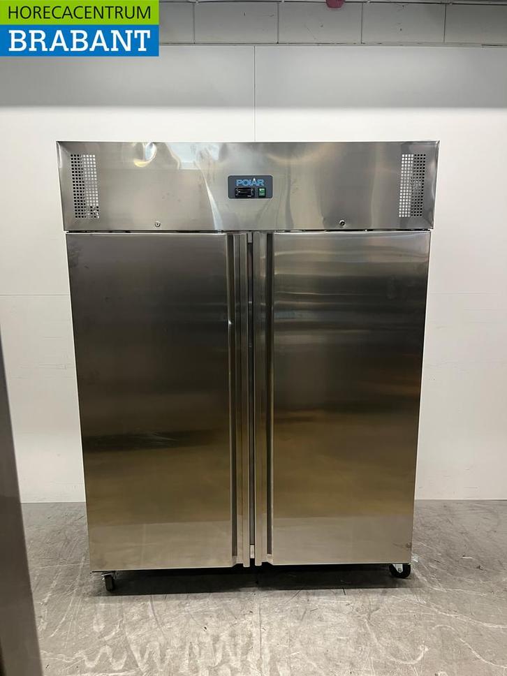 RVS Polar U635 Dubbeldeurs 2-deurs Vriezer Vrieskast 1300, Zakelijke goederen, Horeca | Keukenapparatuur, Nieuw zonder verpakking