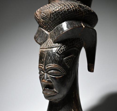 palm wine cup , vessel - sculptuur - Kuba - Congo, Antiek en Kunst, Kunst | Niet-Westerse kunst