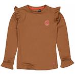 Quapi-collectie Longsleeve Regina (brown fudge), Kinderen en Baby's, Kinderkleding | Maat 140, Nieuw, Meisje, Shirt of Longsleeve
