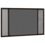 Uitschuifbare Raamhor Bruin - Tweedekansje - Super Deal!, Doe-het-zelf en Verbouw, 120 cm of meer, Hordeur, Minder dan 200 cm