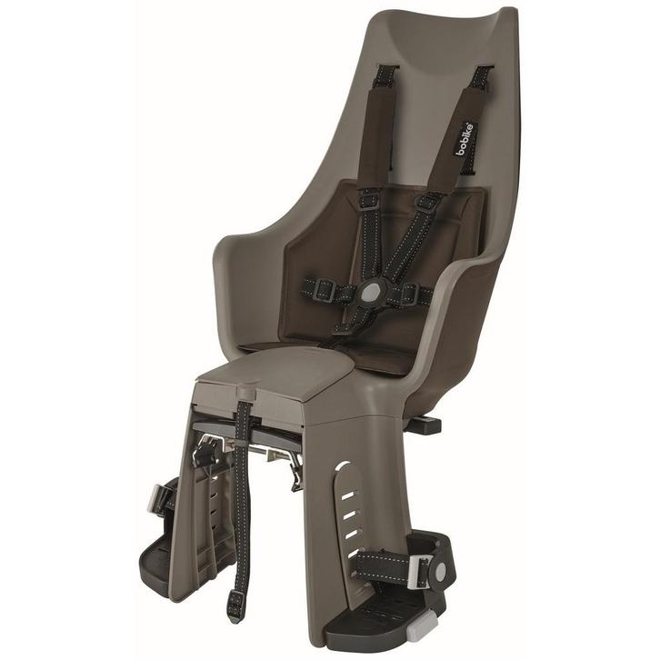 Bobike maxi Exclusive Plus Toffee Brown achterstoeltje met E, Fietsen en Brommers, Fietsaccessoires | Fietsstoeltjes, Nieuw, Verzenden