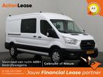 Ford Transit Dubbel cabine L3 H2 2021 Diesel Handgeschakeld, Auto's, Ford, Zwart, Wit, Nieuw, Dealer onderhouden