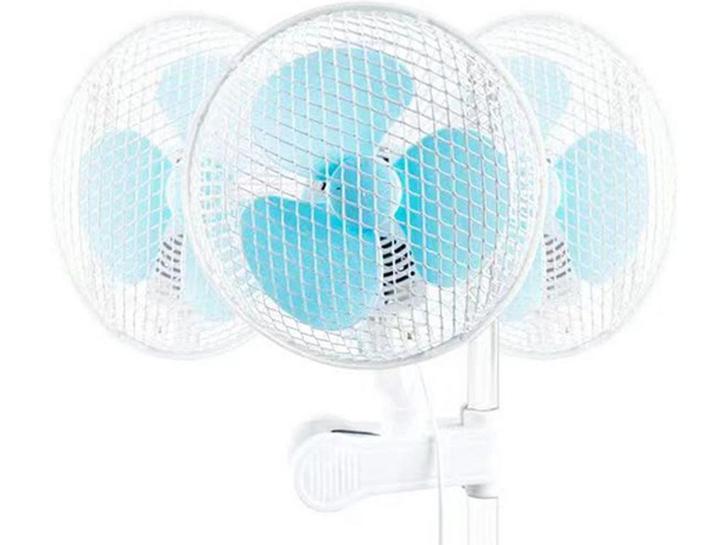 Fertraso - Oscillerende Grip Clip Ventilator - 180 graden, Huis en Inrichting, Woonaccessoires | Overige, Zo goed als nieuw, Verzenden