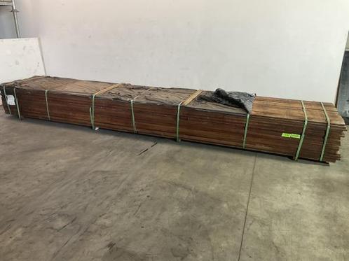 Veiling - 20x Angelim vermelho hardhouten tuinplank 500x10x2, Doe-het-zelf en Verbouw, Hout en Planken, Nieuw