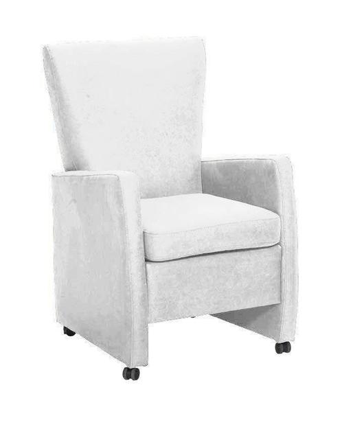 Eetkamerstoel Max - eetkamerstoelen - Wit, Huis en Inrichting, Stoelen, Wit, Nieuw, Stof