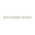 Letterslinger Welcome Baby 2.6m, Verzenden, Nieuw