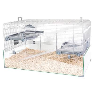 Zolux Knaagdierkooi Panas Grijs - 79X48X45 CM (451700), Dieren en Toebehoren, Knaagdieren en Konijnen | Hokken en Kooien, Verzenden