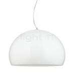 Kartell FL/Y Hanglamp, wit glanzend (Hanglampen), Huis en Inrichting, Lampen | Hanglampen, Verzenden, Nieuw