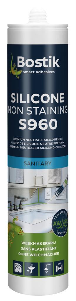 Bostik Bostik premium aware silicone non staining s960 310, Doe-het-zelf en Verbouw, Overige Doe-het-zelf en Verbouw, Nieuw, Verzenden