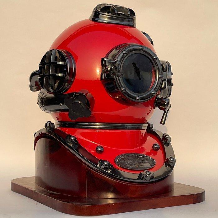 Duikhelm - XXL Nautische Duikhelm Mark V Morse Diving, Antiek en Kunst, Kunst | Designobjecten