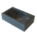 Hardstenen fontein Mini met kraangat rechts 18x30x8 cm, Ophalen of Verzenden, Nieuw, Overige typen