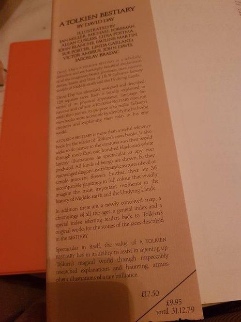 David Day - A Tolkien Bestiary - 1979, Antiek en Kunst, Antiek | Boeken en Bijbels