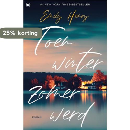 Toen winter zomer werd 9789044364934 Emily Henry, Boeken, Overige Boeken, Zo goed als nieuw, Verzenden
