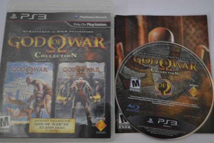 God of War Collection (PS3 USA), Spelcomputers en Games, Games | Sony PlayStation 3, 1 speler, Zo goed als nieuw, Verzenden