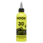 Moon Glow Neon UV Fabric Paint 125ml Intense Yellow 125ml, Verzenden, Nieuw