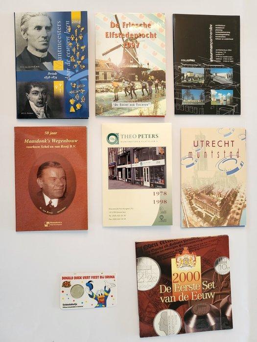 Nederland. 7 Nederland Muntensets UNC + 1 Donald Duck, Postzegels en Munten, Munten | Nederland