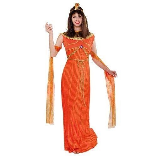 Cleopatra kostuum - Oranje, Hobby en Vrije tijd, Feestartikelen, Feestartikel, Nieuw, Verzenden