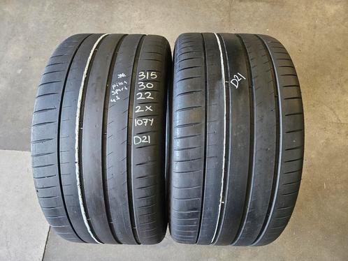315/30/22 107Y Michelin *PilotSport4s D21 5,8mm Profiel, Auto-onderdelen, Banden en Velgen, Overige maten, Zomerbanden, 315 mm