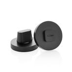 WC slot modern rond zwart, Doe-het-zelf en Verbouw, Hang- en Sluitwerk, Ophalen of Verzenden, Nieuw, Koper of Messing, Slot