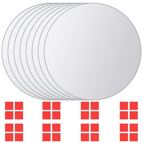 Spiegeltegels 15cm - 8 stuks | OP=OP! Slechts â¬..., Huis en Inrichting, Woonaccessoires | Wanddecoraties, Nieuw, Ophalen of Verzenden