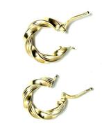 Clip-on oorbellen - 18 karaat Geel goud, Sieraden, Tassen en Uiterlijk, Antieke sieraden