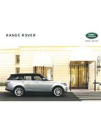 2015 RANGE ROVER BROCHURE DUITS, Boeken, Nieuw, Author