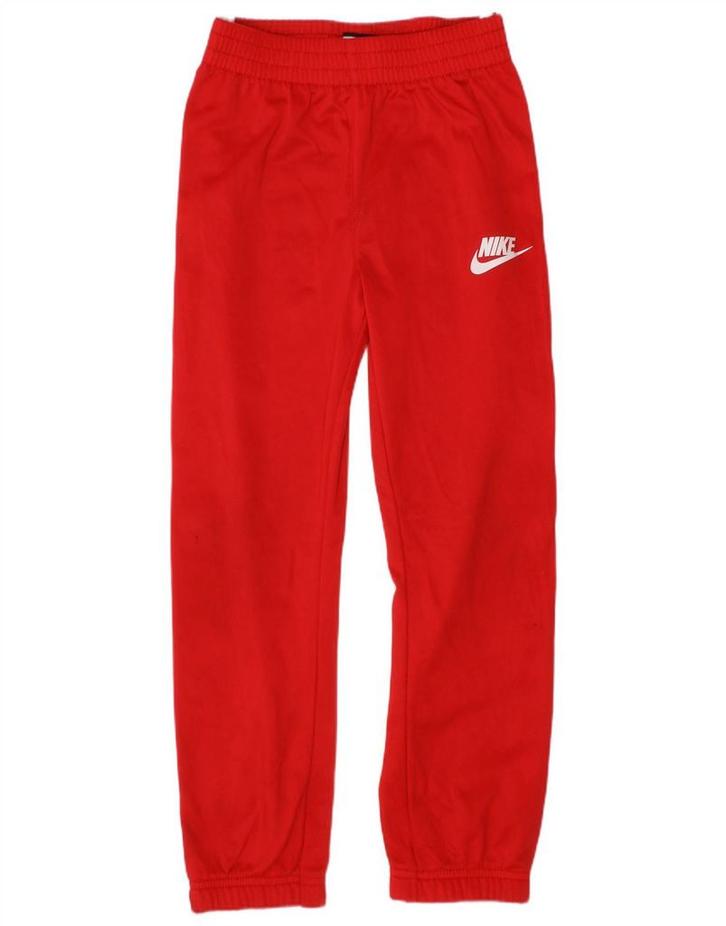 NIKE Boys Tracksuit Trousers Joggers 6-7 Years Large Red, Kleding | Heren, Broeken en Pantalons, Verzenden