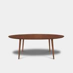 Tafel Ovaal Eikenhout  Konisch  200x100, Huis en Inrichting, Tafels | Eettafels, Nieuw