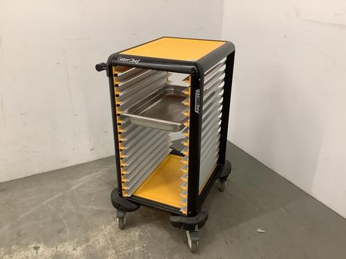 Kunststof regaalwagen Caterchef voor 1/1 GN bakken, Zakelijke goederen, Horeca | Keukenapparatuur, Gebruikt, Overige typen, Ophalen of Verzenden