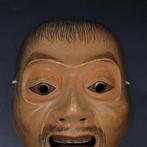Noh masker - Hout - kikker (Zonder Minimumprijs), Antiek en Kunst