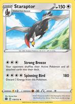 Staraptor 119/172 Brilliant Stars, Hobby en Vrije tijd, Verzamelkaartspellen | Pokémon, Ophalen of Verzenden, Nieuw, Losse kaart