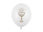 Communie Ballonnen Wit 30cm 6st, Nieuw, Verzenden