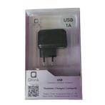 Q-link Universeel USB oplader - 1A 5V - Zwart, Nieuw, Verzenden