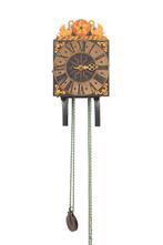 Hollandse wandklok antiek, Antiek en Kunst, Ophalen