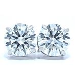Oorstekers Platina - 10.09ct. tw. Diamant (Lab-grown) -