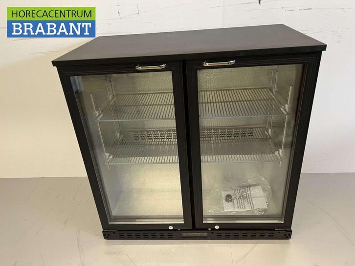 Backbar Barkoeling Glazen klapdeuren 218 liter 90 cm 230V, Zakelijke goederen, Horeca | Keukenapparatuur, Nieuw in verpakking