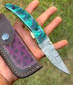 Keukenmes - Keukengerei - vouwmes - Damascus mes -, Antiek en Kunst