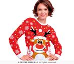 Foute Kerst Sweater Crazy Rendier Rood Dames, Ophalen of Verzenden, Nieuw