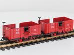LGB 30440 Grizzly Flats-Personenwagen, 2 Stück, Metallrader, Gebruikt, Overige typen, Ophalen of Verzenden, LGB