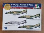 Italeri 1373 F-4 C/D/J Phantom II Aces 1:72, Hobby en Vrije tijd, Modelbouw | Vliegtuigen en Helikopters, Verzenden, Nieuw, Italeri