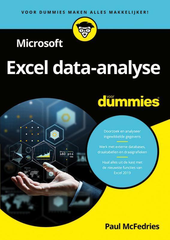 Microsoft Excel data-analyse voor dummies 9789045356457, Boeken, Informatica en Computer, Gelezen, Verzenden