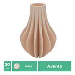Aventa  | Beige | 34CM, Huis en Inrichting, Woonaccessoires | Vazen, Ophalen of Verzenden, Nieuw