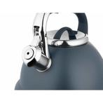 Florina Emers fluitketel RVS mat blauw 2.7 Liter - ook, Ophalen of Verzenden, Nieuw