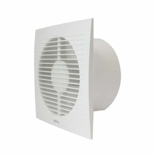 Europlast badkamerventilator 125 mm wit met timer en, Doe-het-zelf en Verbouw, Ventilatie en Afzuiging, Ophalen of Verzenden