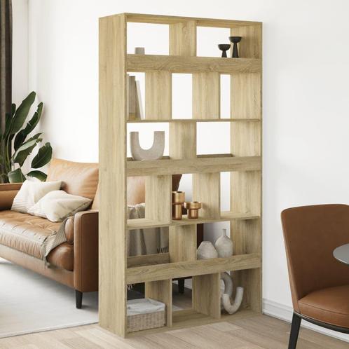 vidaXL Kamerscherm 100x33x187,5 cm bewerkt hout sonoma, Huis en Inrichting, Kasten | Boekenkasten, Nieuw, Overige houtsoorten